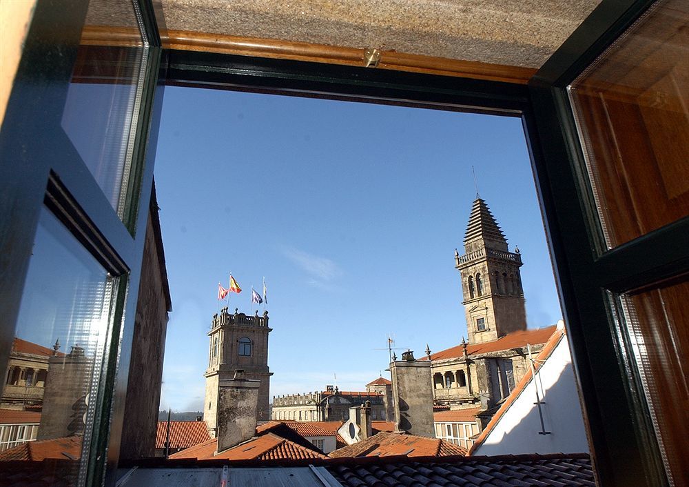 Hotel Rua Villar ซานติอาโก เด กอมโปสเตลา ภายนอก รูปภาพ